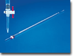 Acrylic Buret with PTFE Plug (25 ml)