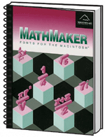 Mathmaker Fonts