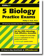 CliffsAP 5 Biology Practice Exams