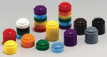 Stacking 10-Color Counters In A Jar - Set of 500