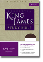 Zondervan King James Study Bible, Thumb Indexed