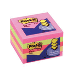 Post-it Notes, Original Pop-up, 3 Inches x 3 Inches, Assorted Neon