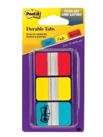 Post-it Durable IndexTabs, 1 Inch, Ideal For Binders and File Folders, Assorted Bright Colors, 36 per Dispenser