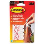 Command 17024 Poster Strips, 12 Strips