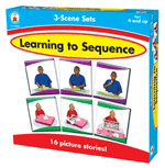 Learning to Sequence 3-Scene Games