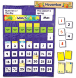 Complete Calendar and Weather Pocket Chart