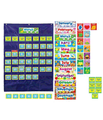 Deluxe Calendar Pocket Chart