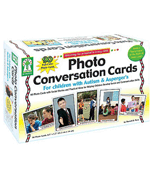Photo Conversation Cards for Children with Autism and Aspergers Board Game