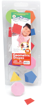 Ready2Learn Giant Geometric Shapes Stampers