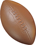 Coated High Density Foam Football