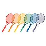 Plastic Tennis Racket Set