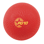 10 Inch Playground Ball Red