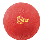 16 Inch Playground Ball Red