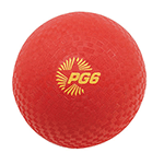 6 Inch Playground Ball Red