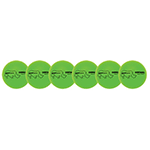 6 Inch Rhino Skin Low Bounce Dodgeball Set Neon Green