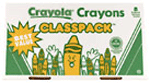 Crayola Crayons Classpack - 8 Colors (Lg Size)