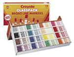 Crayola 256 Count Marker Classpack , Conical Tip