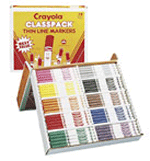 Crayola 200 Count Fine Line Marker Classpack