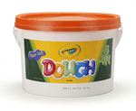 Modeling Dough 3Lb Bucket- Orange