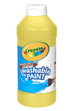 Crayola Washable Paint - 16 Oz - Yellow