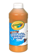 Crayola Washable Paint - 16 Oz - Orange