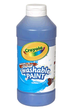 Crayola Washable Paint - 16 Oz - Blue