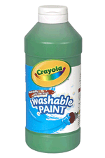 Crayola Washable Paint - 16 Oz - Green