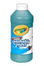 Crayola Washable Paint - 16 Oz - Turquoise