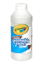 Crayola Washable Paint - 16 Oz - White