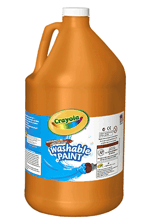 Crayola Washable Paint - 1 Gallon - Orange