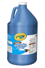 Crayola Washable Paint - 1 Gallon - Blue