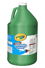 Crayola Washable Paint - 1 Gallon - Green