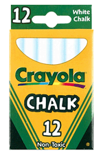 Crayola White Chalk