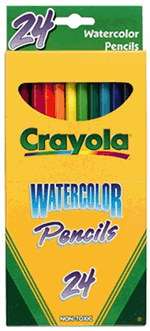 Crayola Watercolor Pencils - 24 Colors