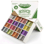 Crayola 800ct Regular Crayons - 16 Colors