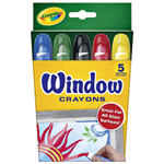 Crayola Window Crayons - 5ct