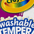 Crayola Artista II Tempera - 3 Primary Color Set - 8 Oz