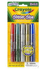 Washable Mulitcolor Glitter Glue - Bold