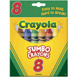 Crayola Jumbo Crayons - Pack of 8