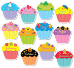 Cupcakes Jumbo Designer Cut-Outs