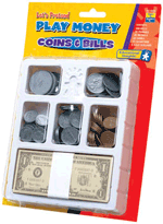 Play Money Coins and Bills