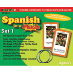 Spanish in a Flash - Flash Cards Set 1