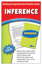 Inference Reading Comprehension Practice Cards, Green Level (RL 5.0 - 6.5)