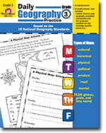 Daily Geography Practice, Grade 3