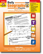 Daily Geography Practice, Grade 6