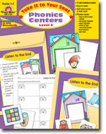 Take It to Your Seat Phonics Centers, Level C, Grades 1-2