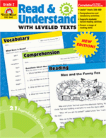 Read and Understand with Leveled Texts, Grade 2