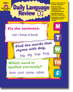 Daily Language Review, Grade 1