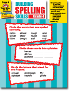 Building Spelling Skills, Grade 4