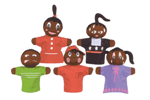 How Am I Feeling Hand Puppets African American